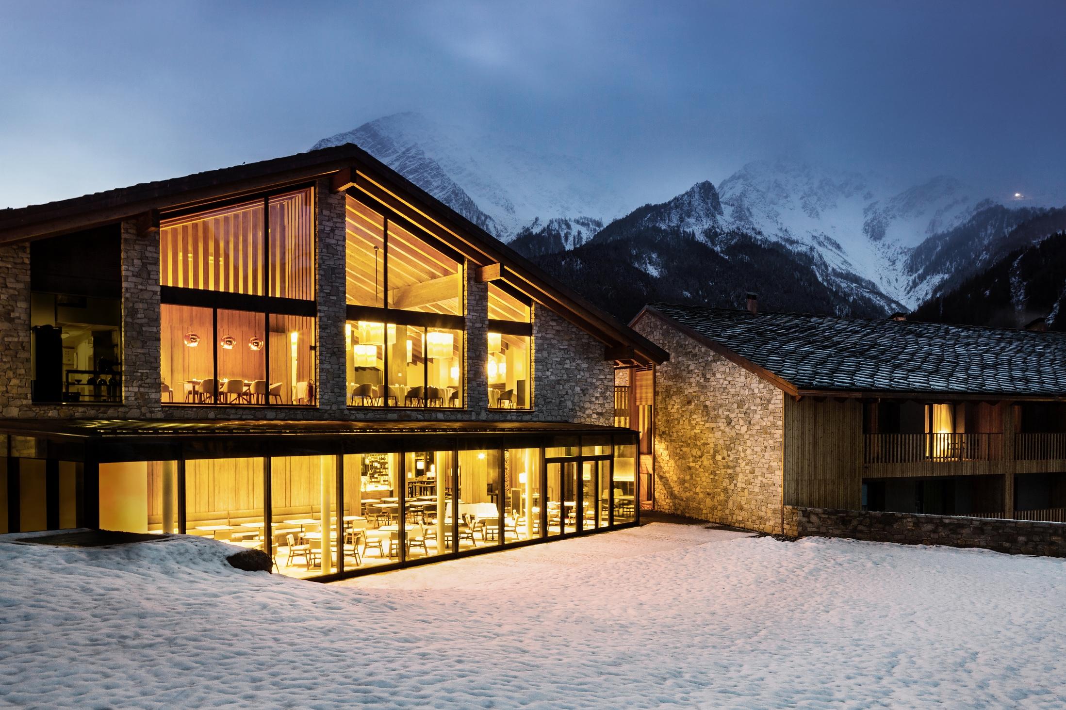 Grand Hotel Courmayeur Mont Blanc, By R Collection Hotels Exteriör bild